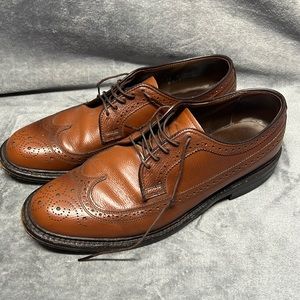 Executive Imperial By Mason O’Sullivan Brown Leather Wingtip Oxford Size 10